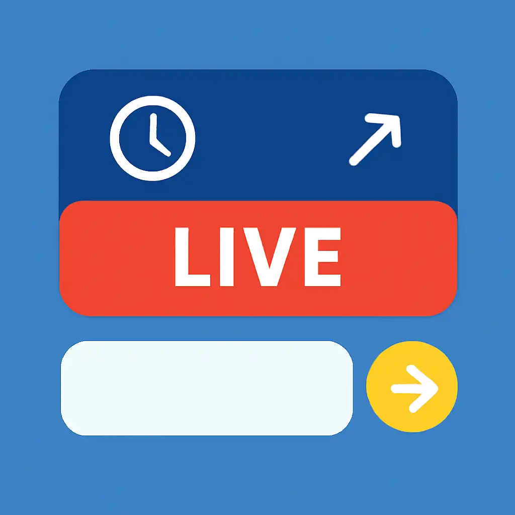 Close-up of button or form field for crazy time live