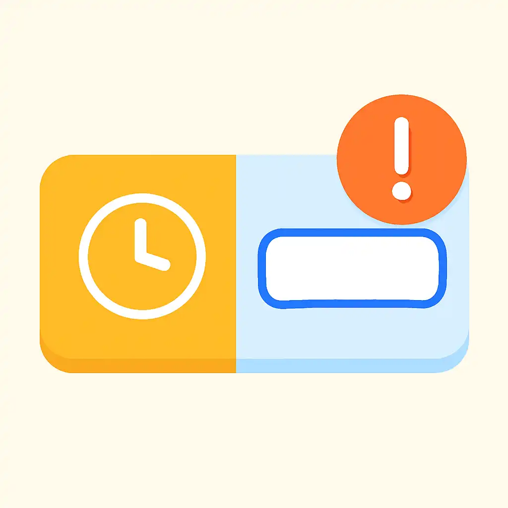 Close-up of button or form field for crazy time