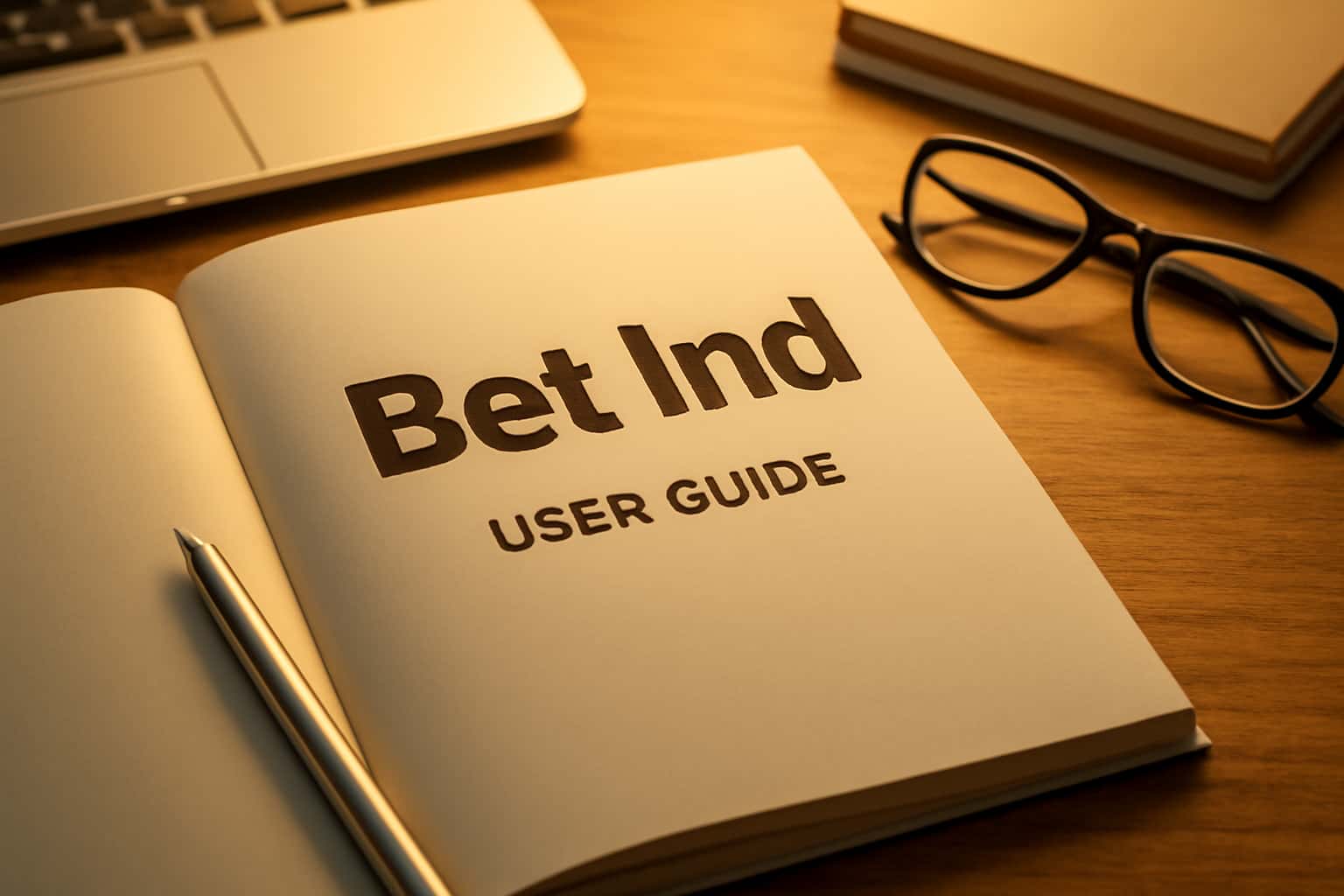 A futuristic image depicting the Bet Ind User Guide in a high-tech setting.