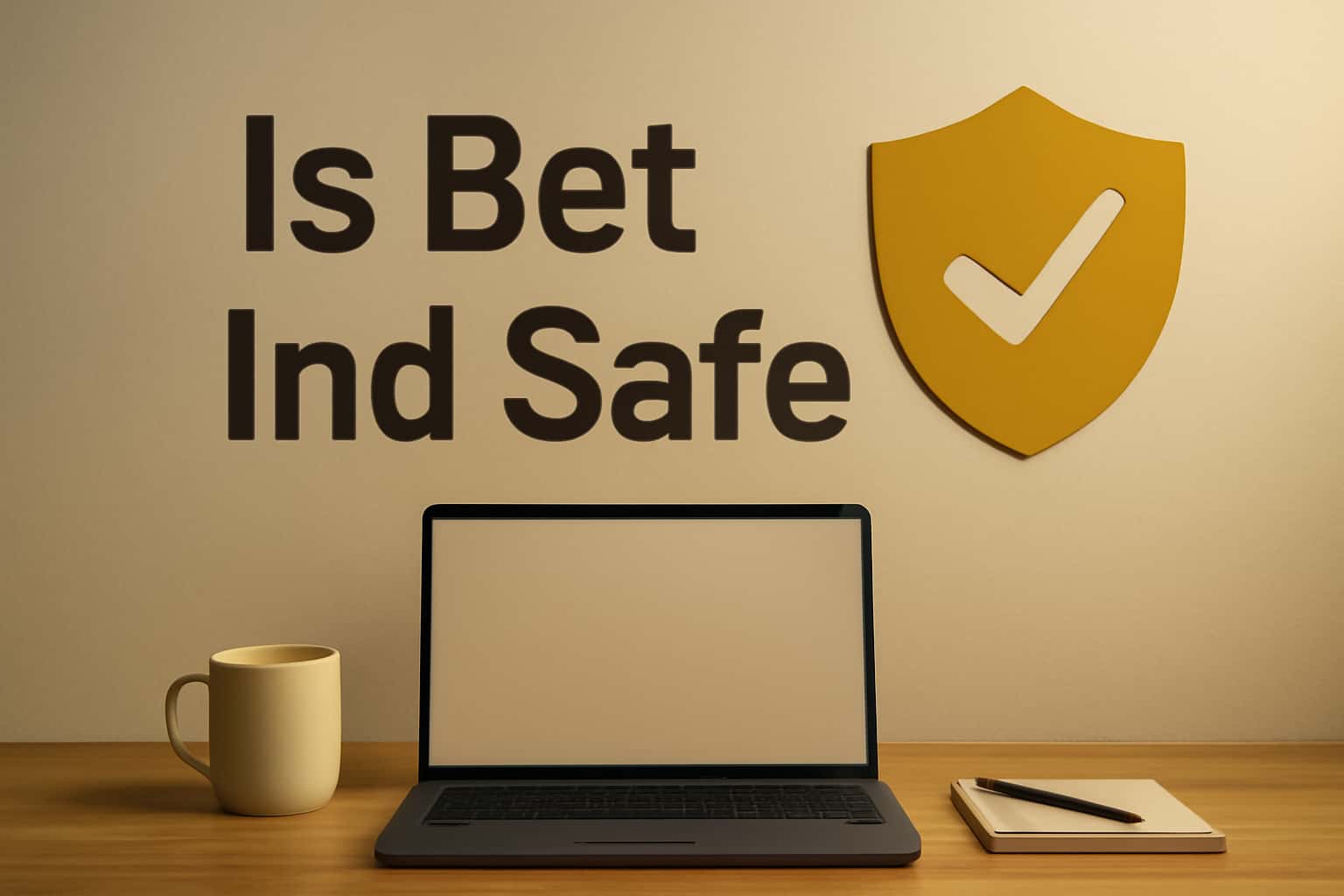 Informational scene about Is Bet Ind Safe? with clear text.