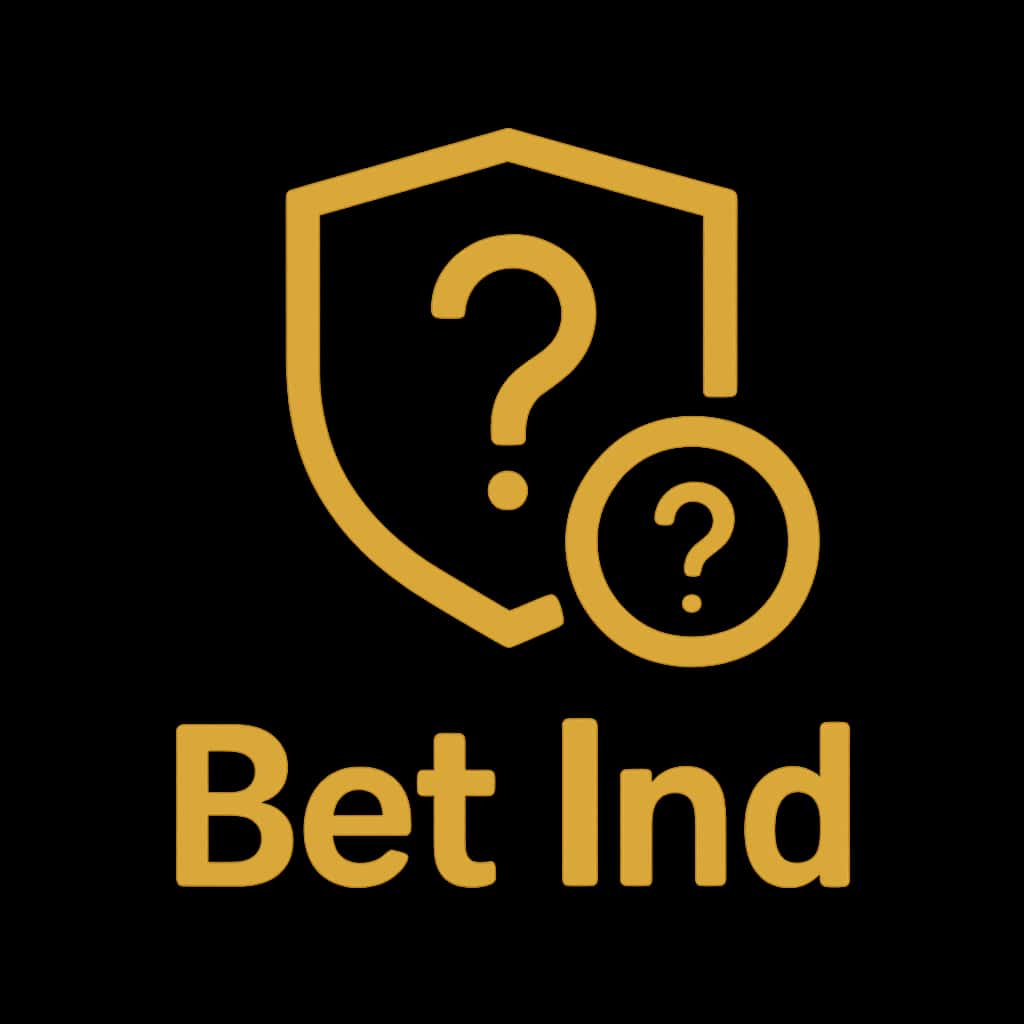 Simple badge indicating account security with the text Bet Ind.
