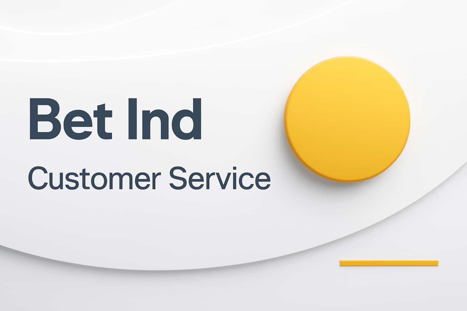 Bet Ind Customer Service Interface
