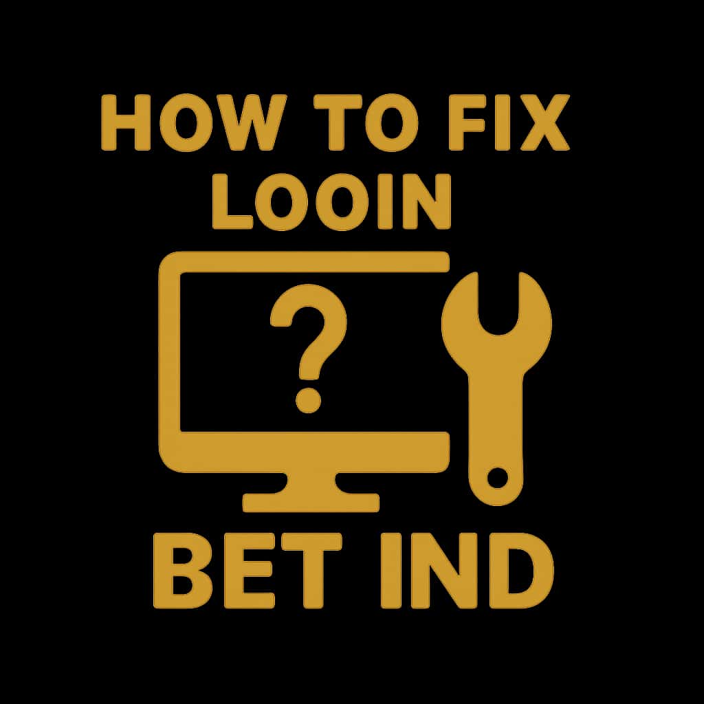 An icon representing login assistance for Bet Ind.